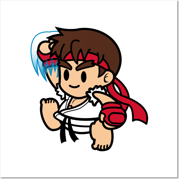 Cute Ryu Wall Art by Samtronika